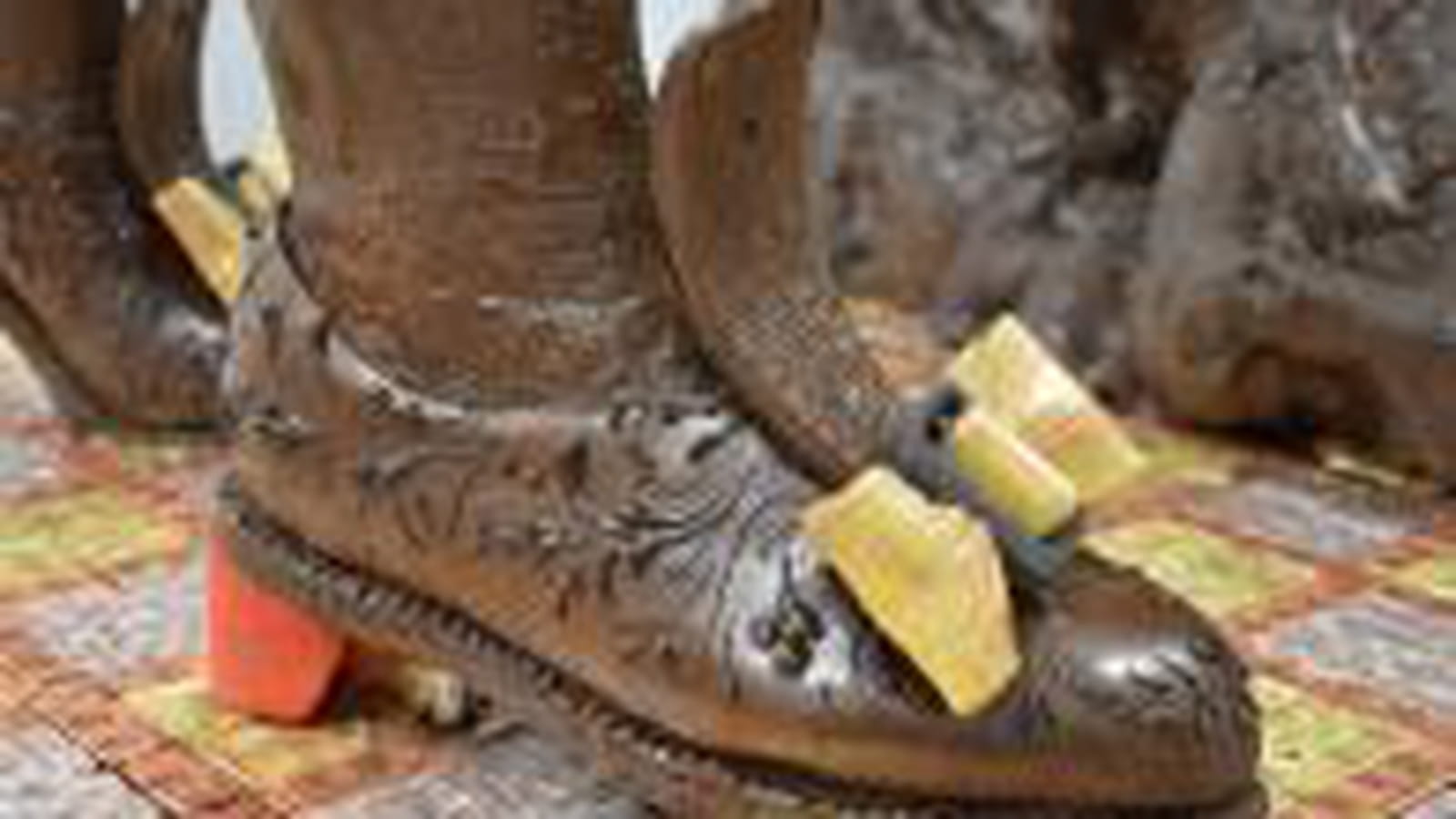 Des souliers chocolatés