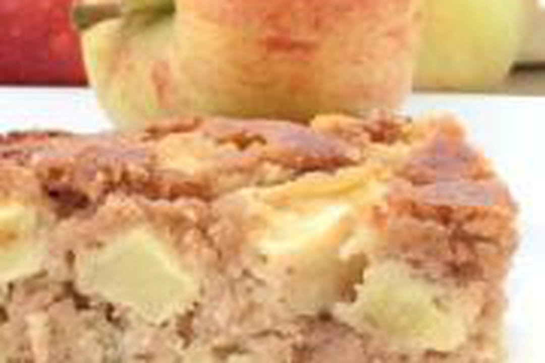 Gâteau à la farine de châtaigne et aux pommes