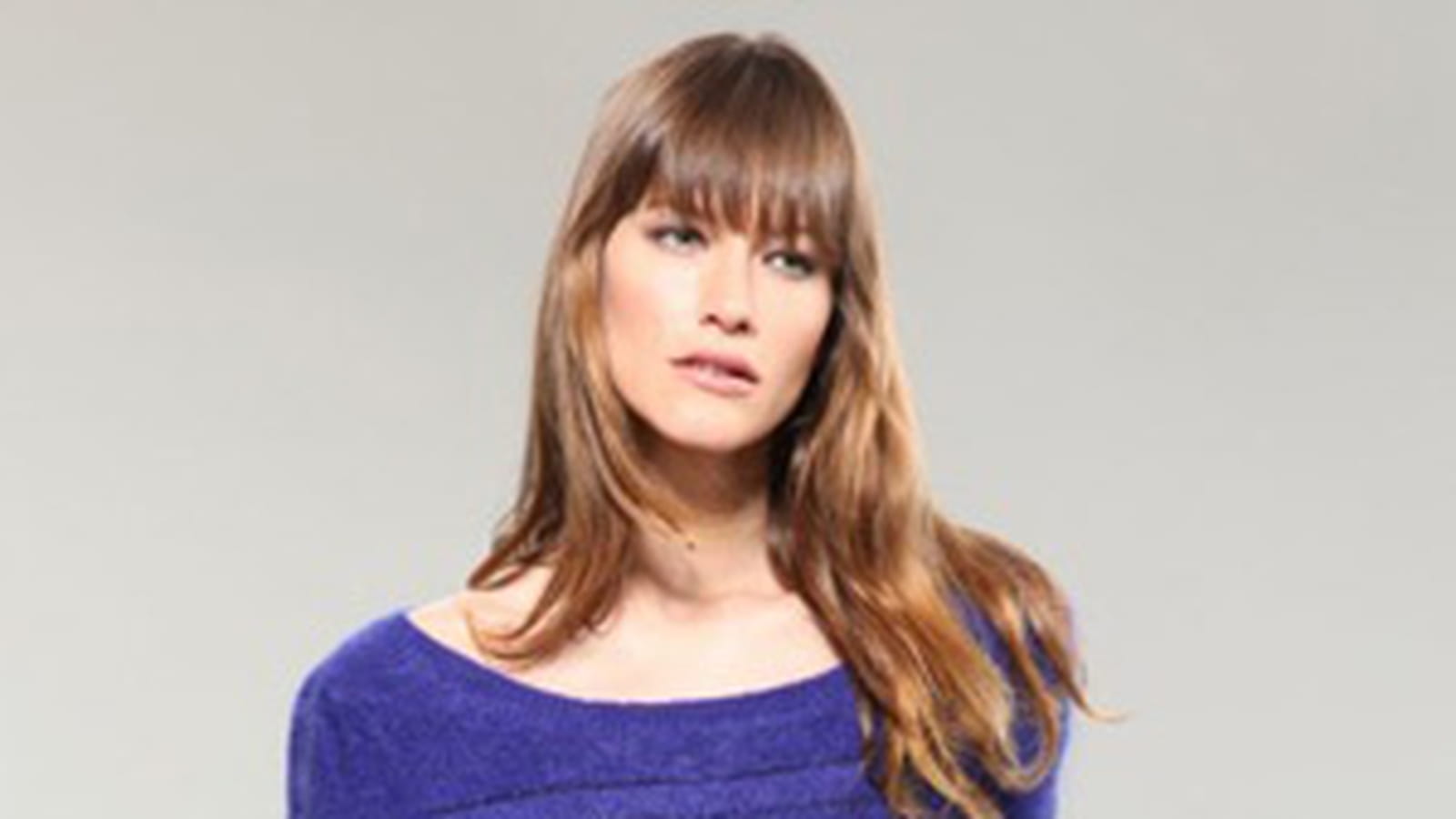 Pull bleu de Bérénice