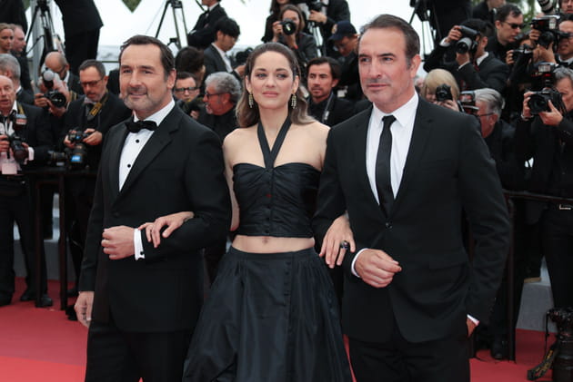 Avec Gilles Lellouche et Marion Cotillard, en 2019