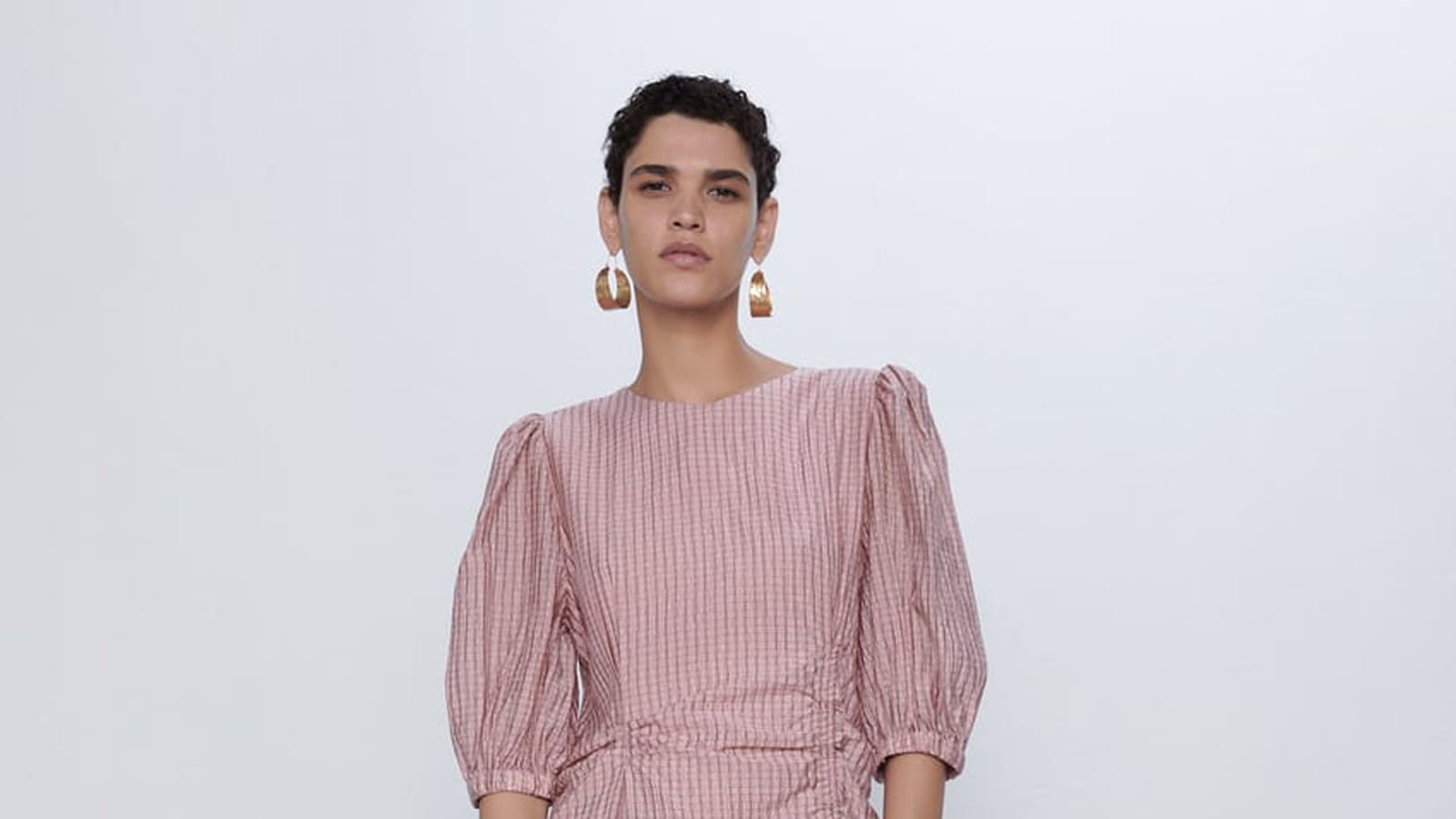 Robe froncée
