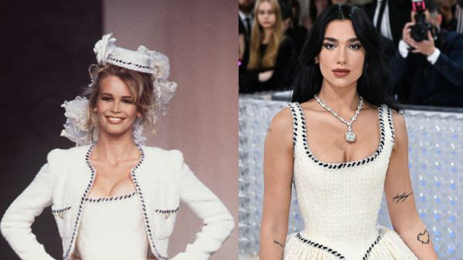 Défilé Chanel vs Dua Lipa