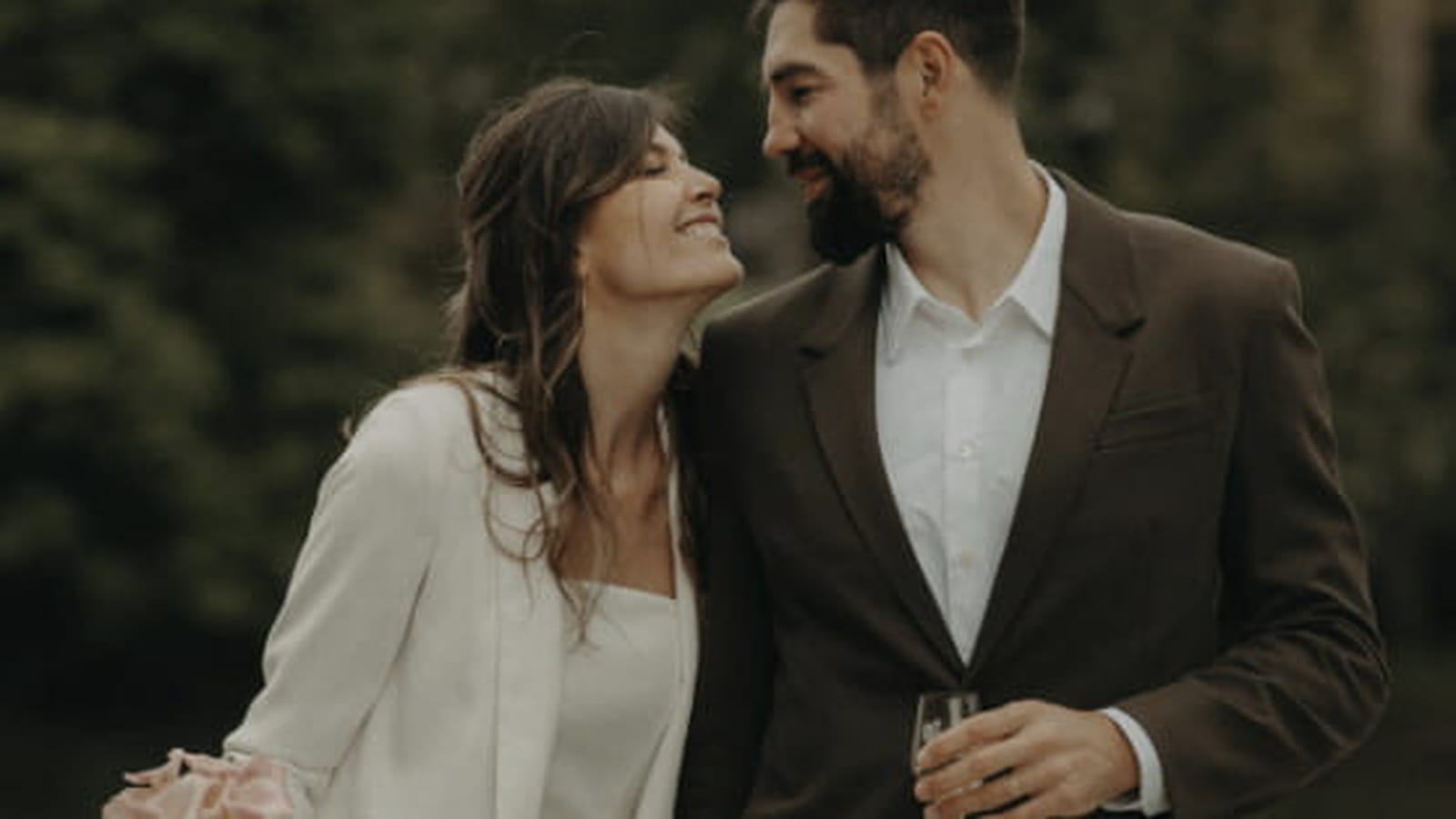 Nikola Karabatic et Géraldine Pillet