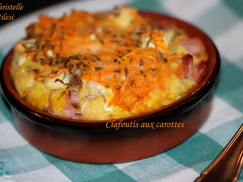 Clafoutis aux carottes (Entre chaude) Clafoutis aux carottes (Entre chaude)