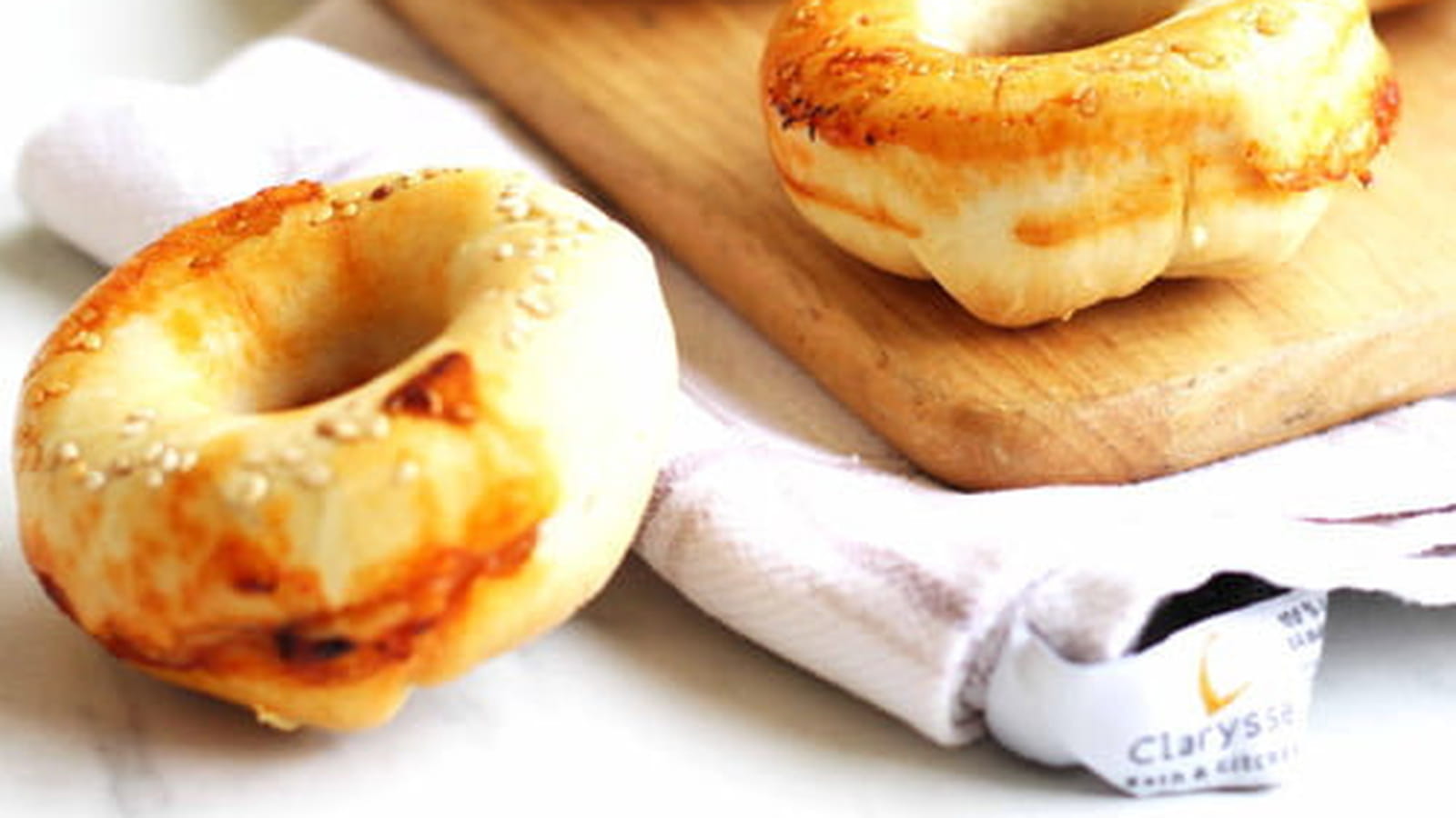 Pizza au jambon et gruyère façon donuts