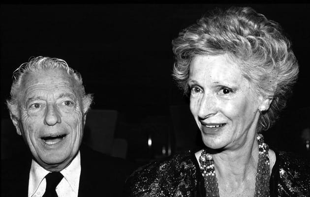 Gianni Agnelli et Marella Agnelli en 1988