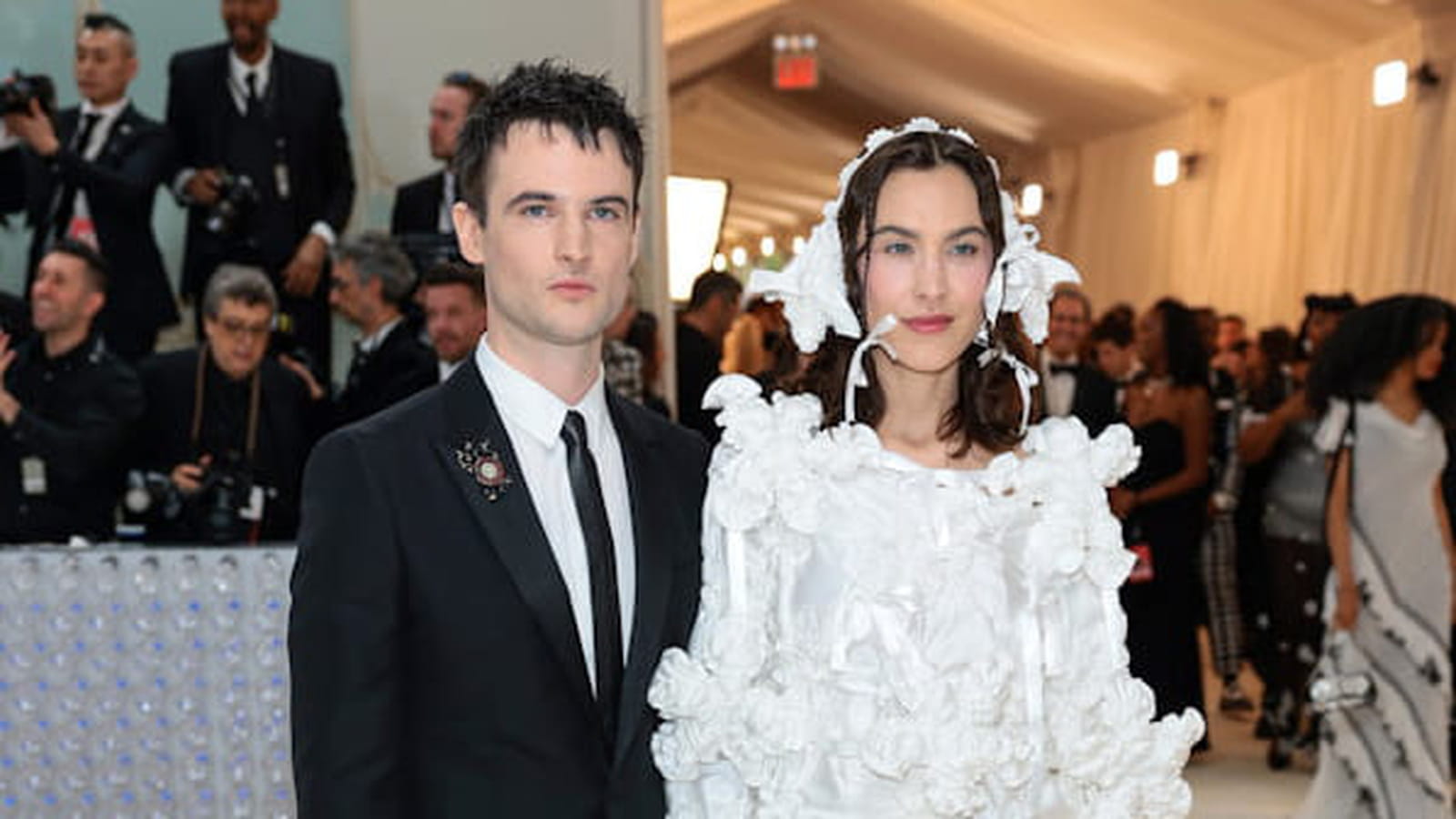 Tom Sturridge et Alexa Chung le 1er mai 2023