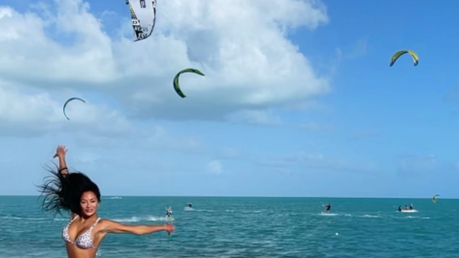 Nicole Scherzinger en bikini