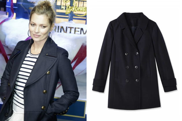 Le caban bleu marine