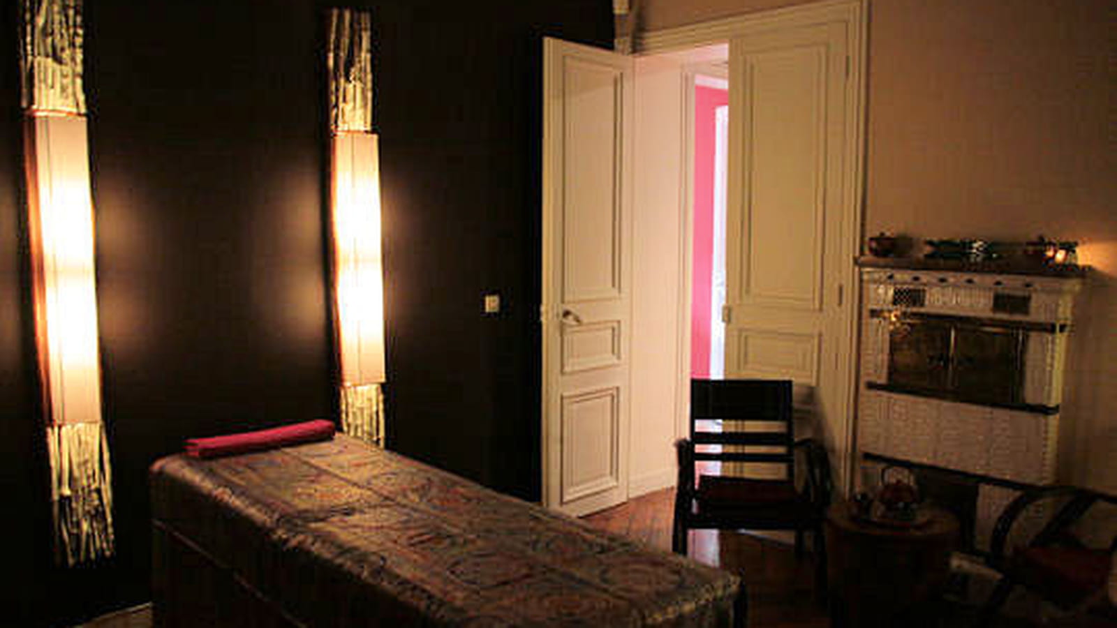 La salle de massage