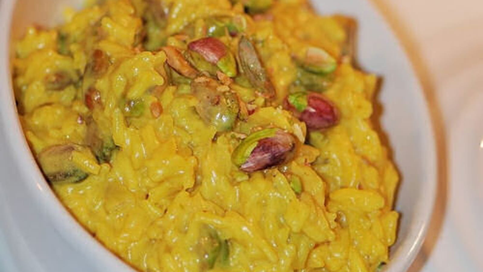 Riz aux épices et pistaches