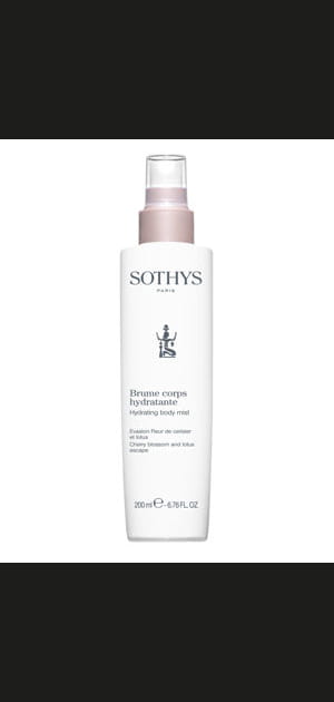 Brume corps hydratante de Sothys