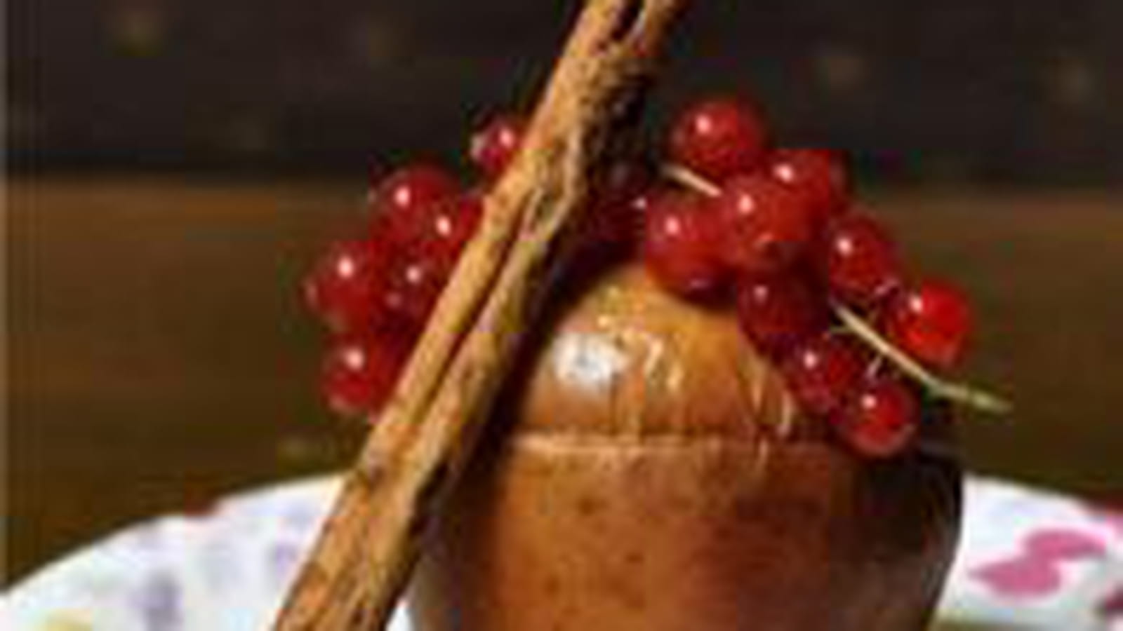 Pomme passion sur pain d'épices