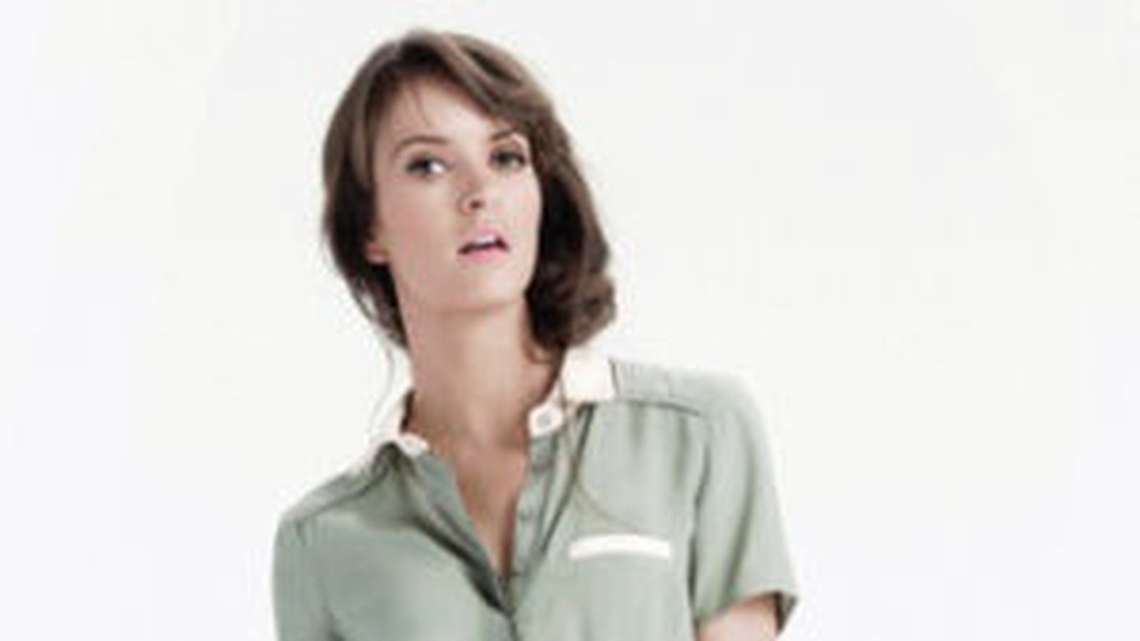 Robe verte pâle de Collection U