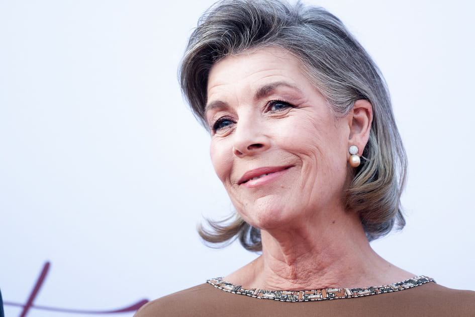 Les cheveux gris de Caroline de Monaco