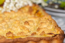 Tarte alsacienne à la rhubarbe : Etape 5