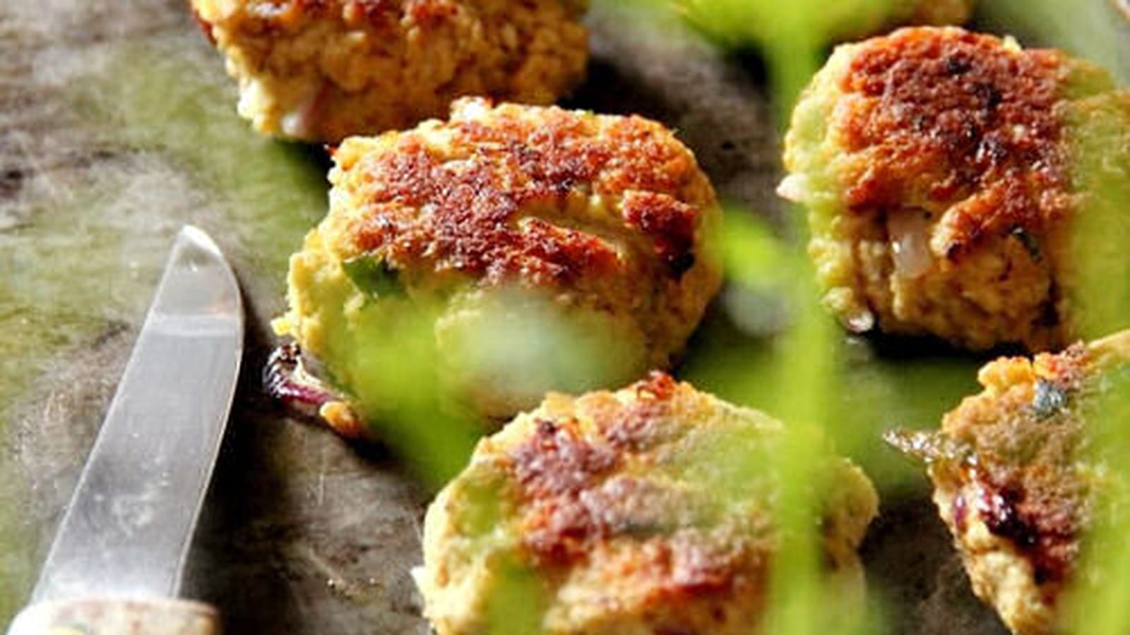 Boulettes de porc à la menthe