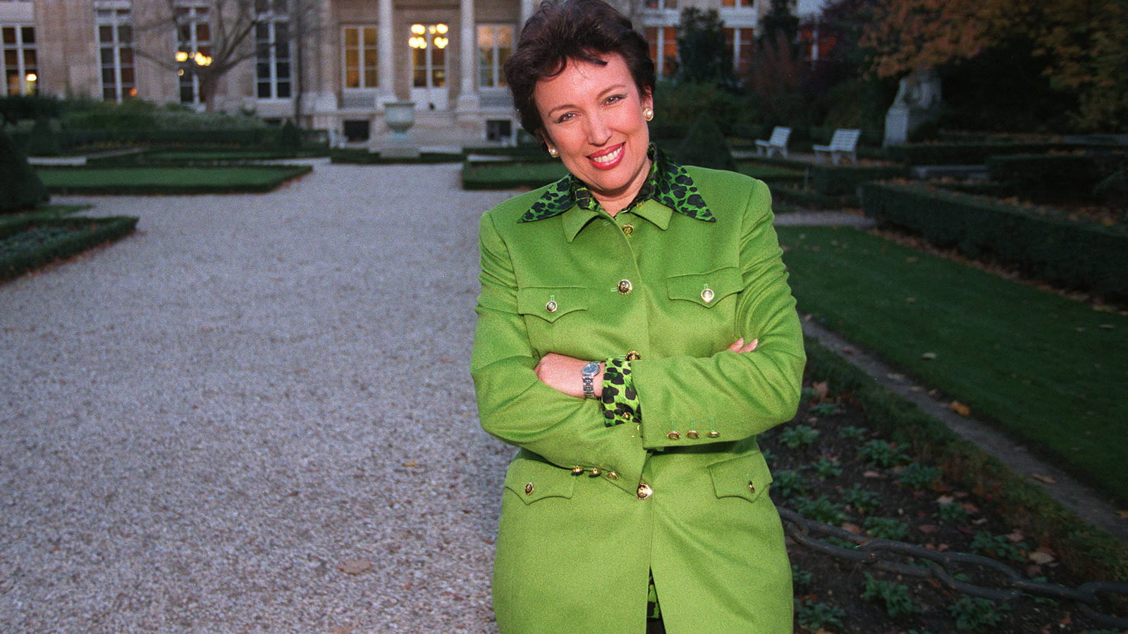 Roselyne Bachelot, la "dame en vert" ?