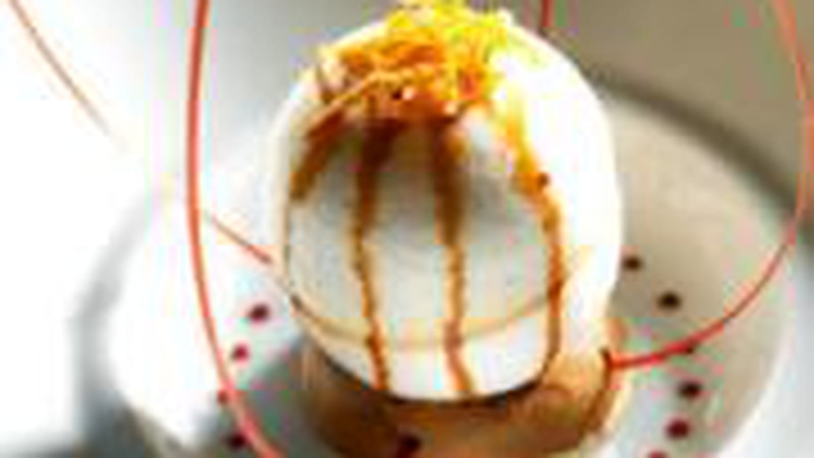 Ile flottante au café