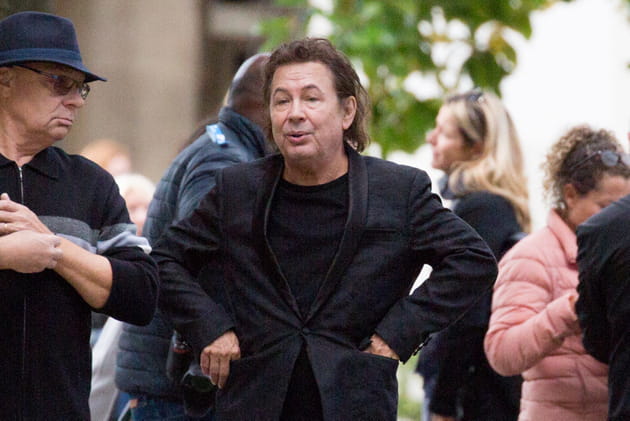 Bernard Minet aux obsèques d'Ariane Carletti