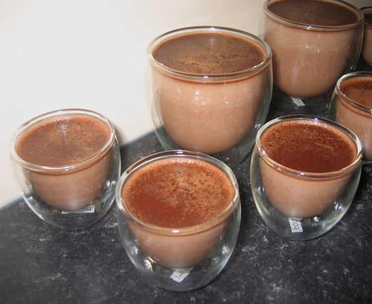 Recette de Petits pots au chocolat
