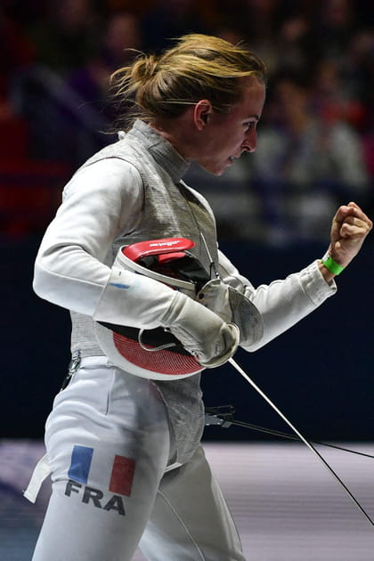 L'escrimeuse Pauline Ranvier
