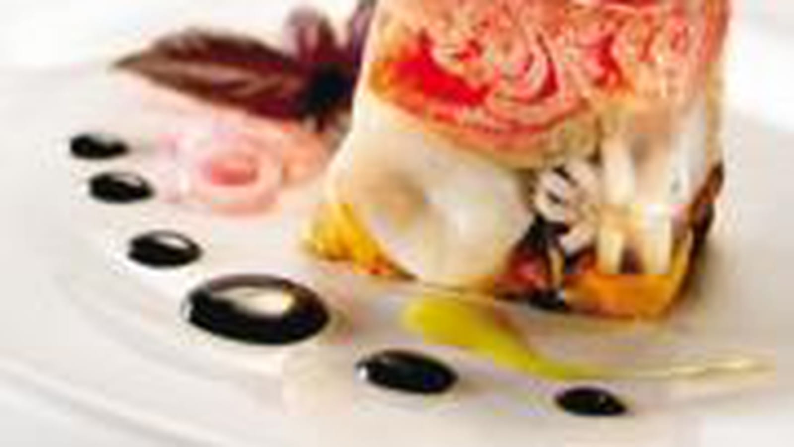 Fruits de mer à l'encre de seiche