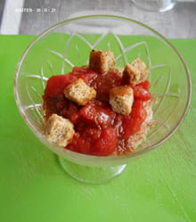 Tiramisu salé aux tomates séchées : Etape 3