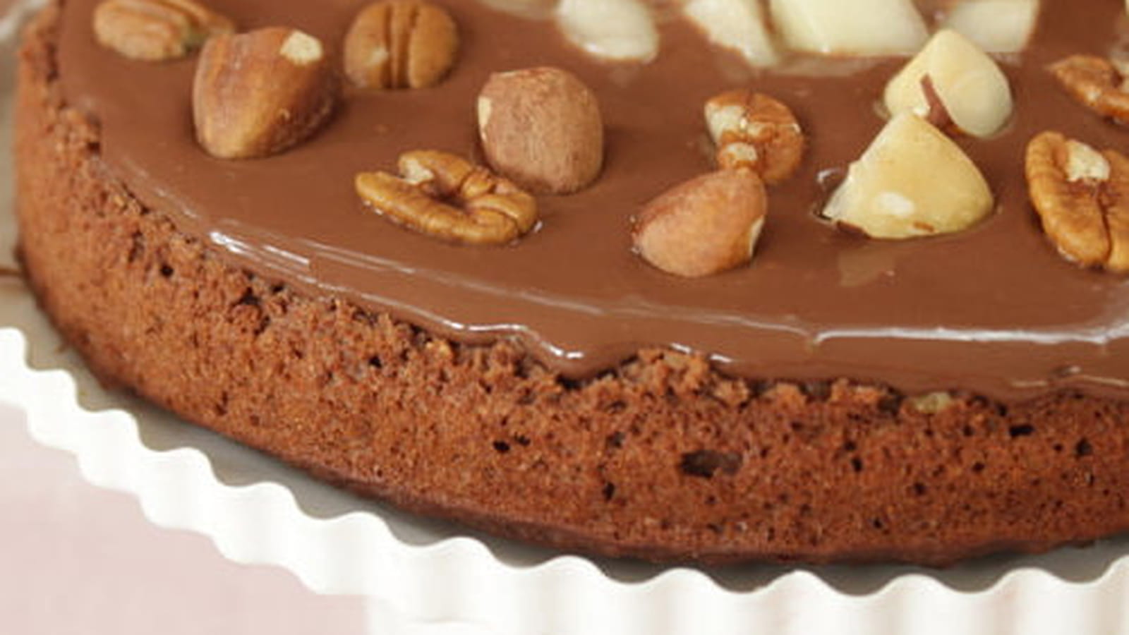Fondant chocolat poire sans sucre ni beurre