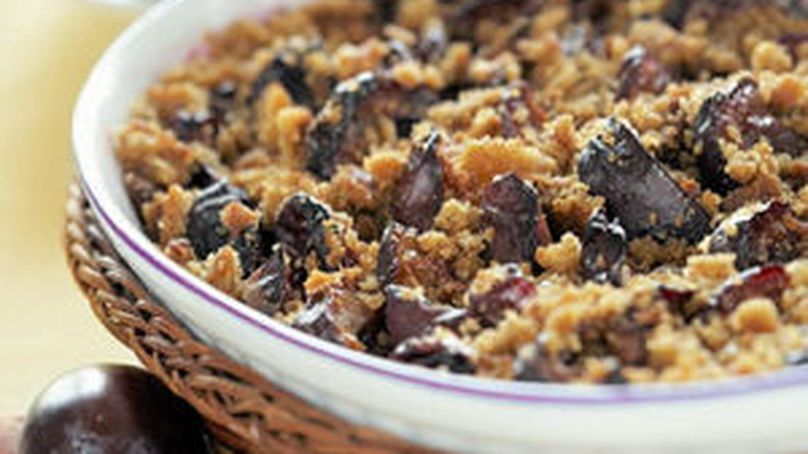 Prunes et châtaignes