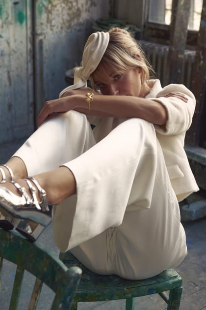 Veste Tolsto&iuml; et pantalon Bercy, Laure de Sagazan