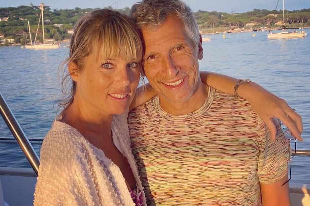 Mélanie Page et Nagui rayonnent en vacances
