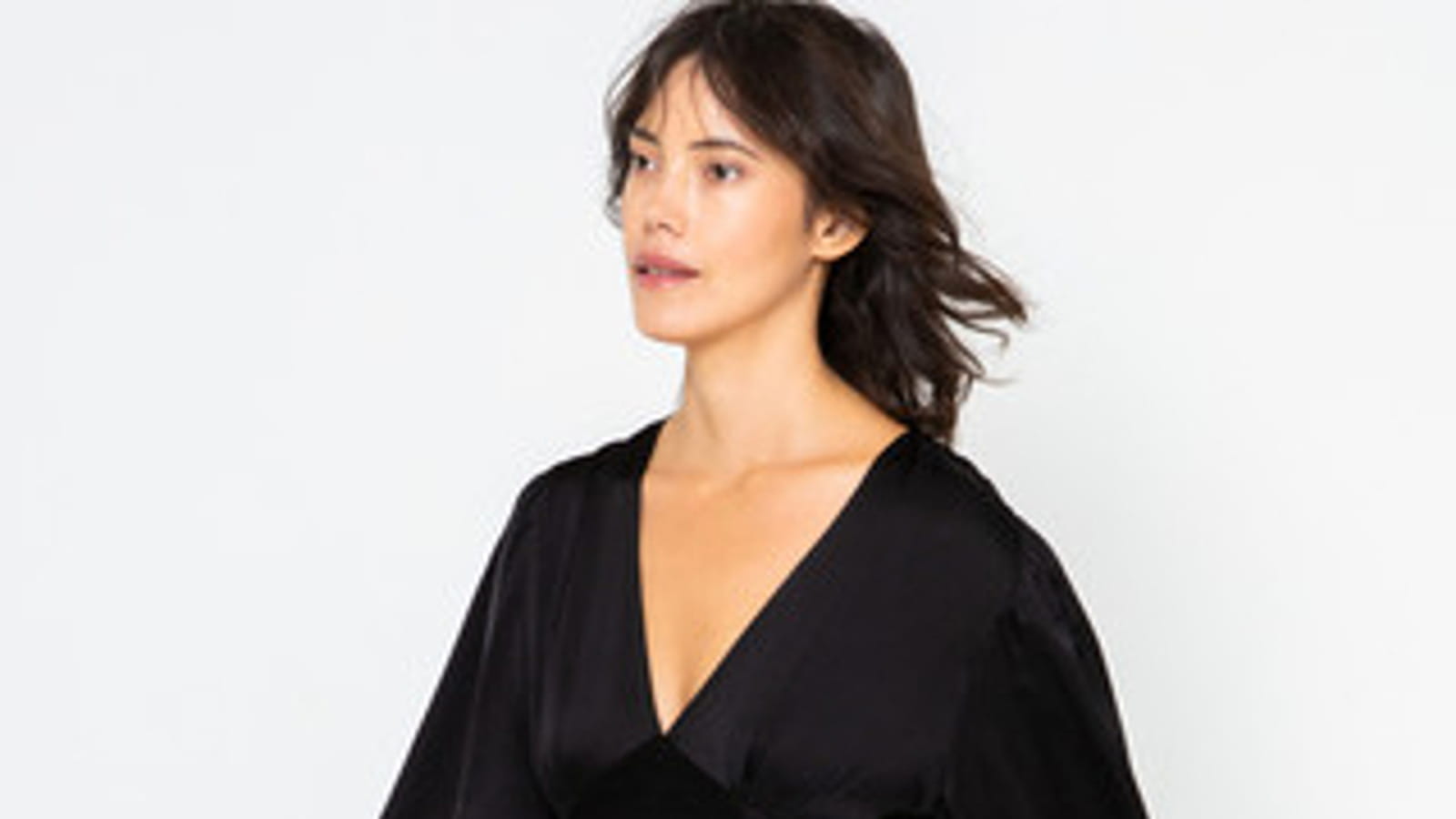 Robe noire Camaïeu