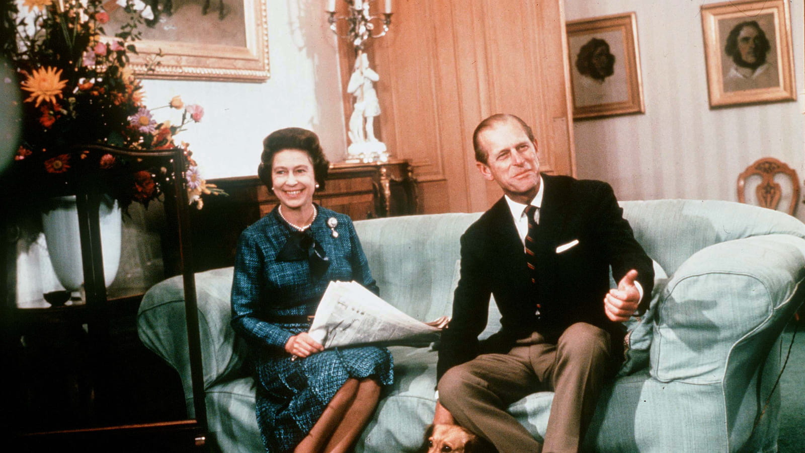 Elizabeth II et Philip 