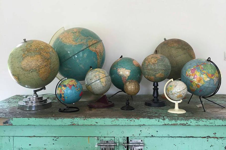 Le truc à chiner : le globe terrestre
