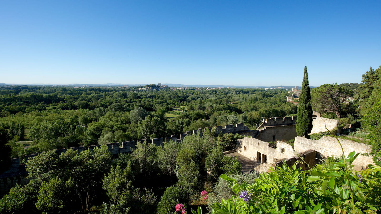 Jardin avec vue