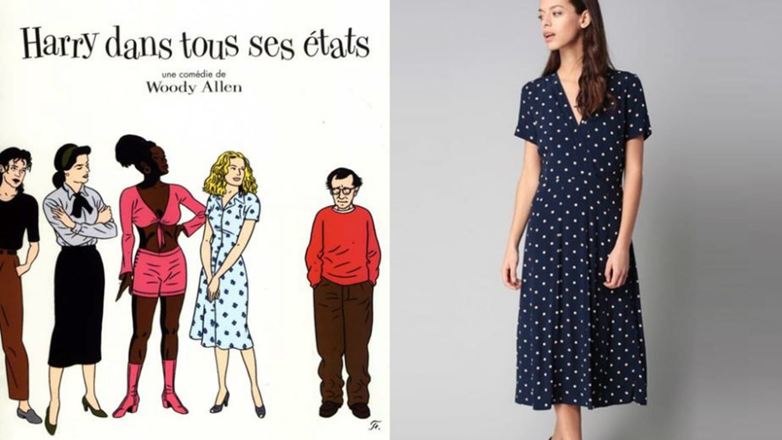 Une robe à pois façon Fay