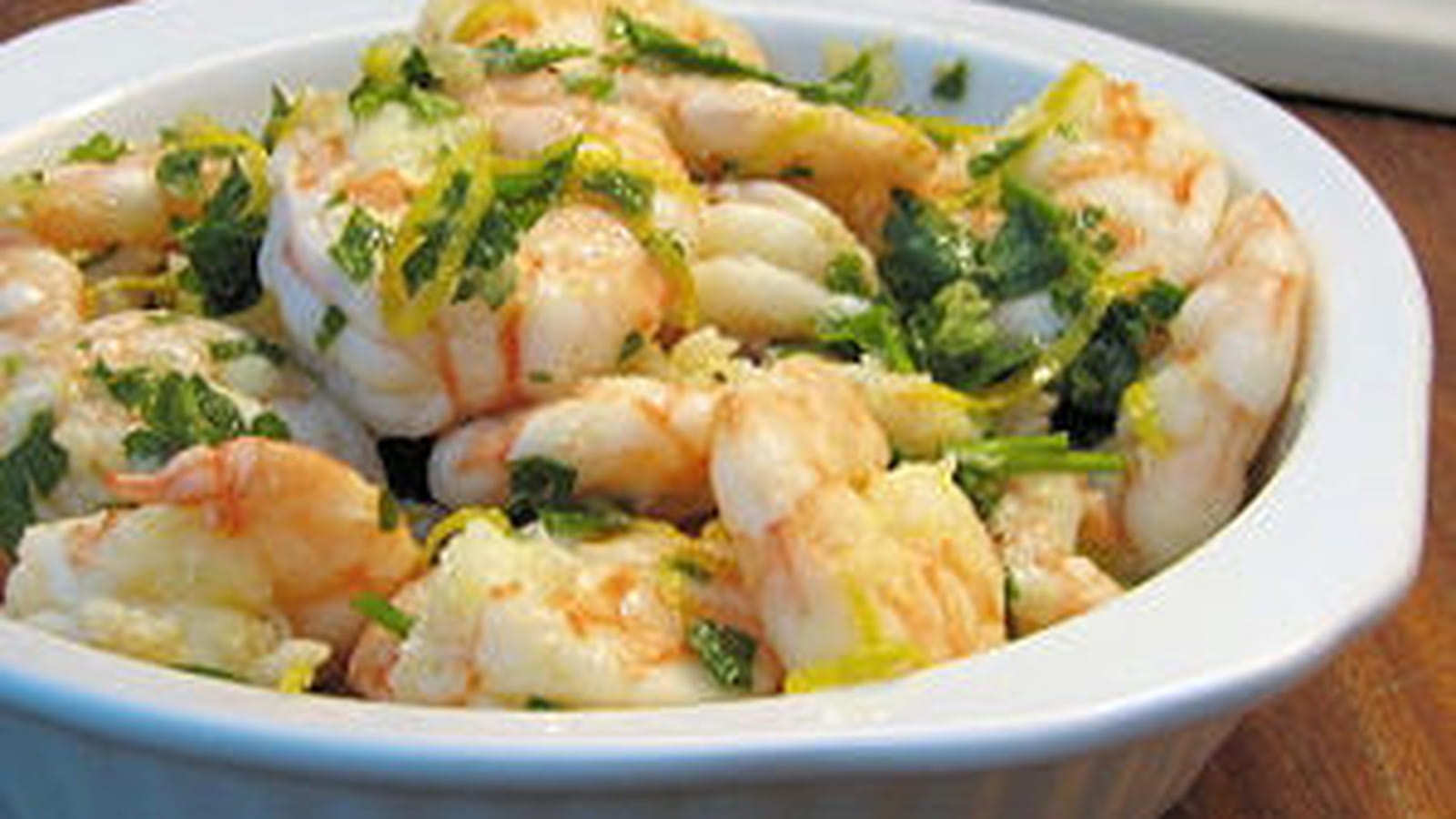 Crevettes marinées