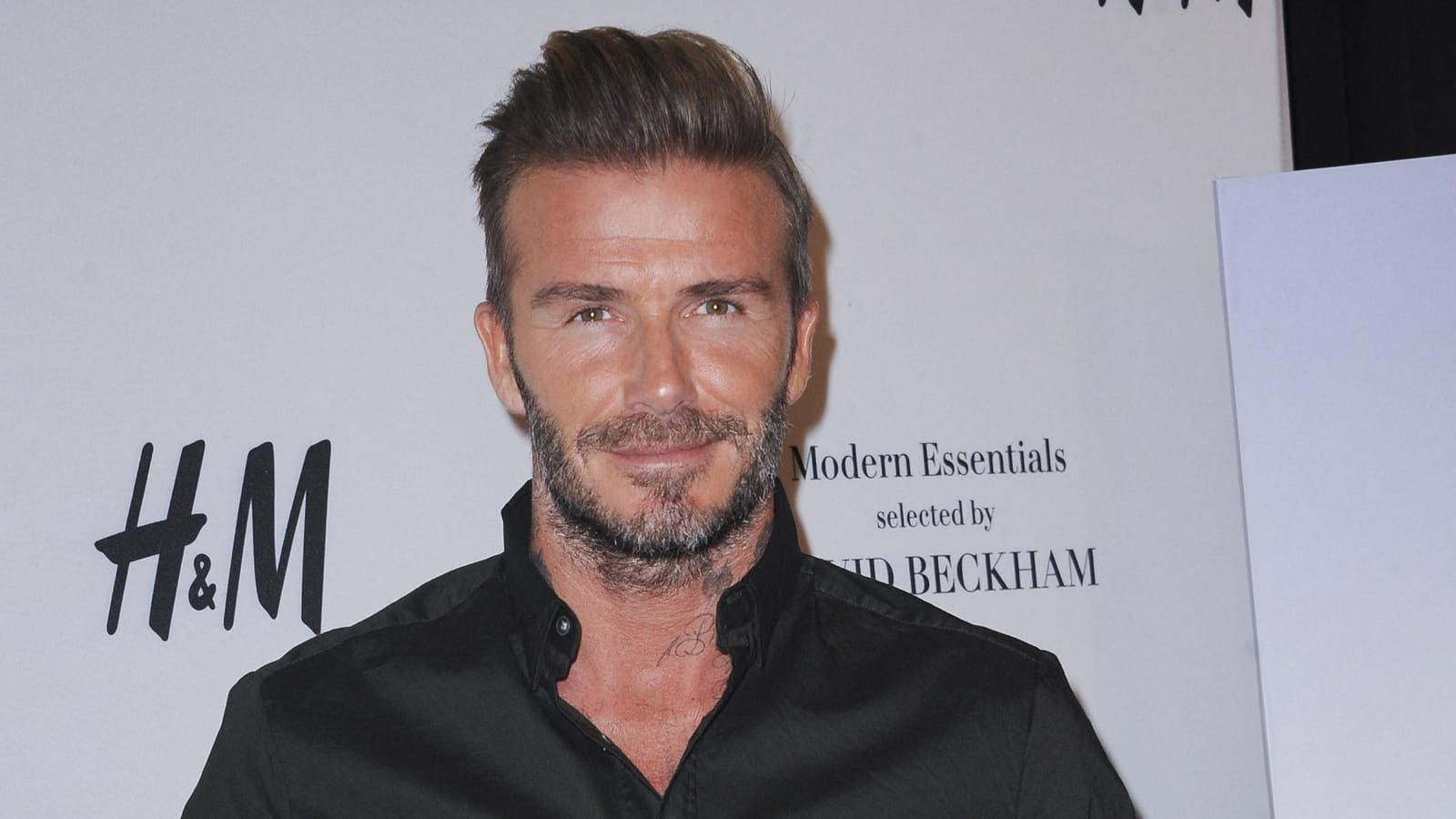 David Beckham, cheveux courts