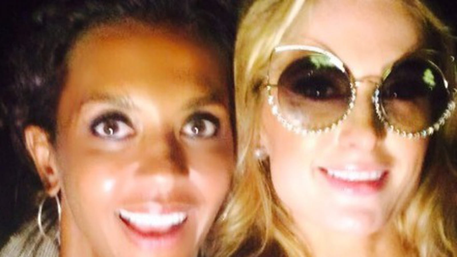 Karine Le Marchand et Paris Hilton