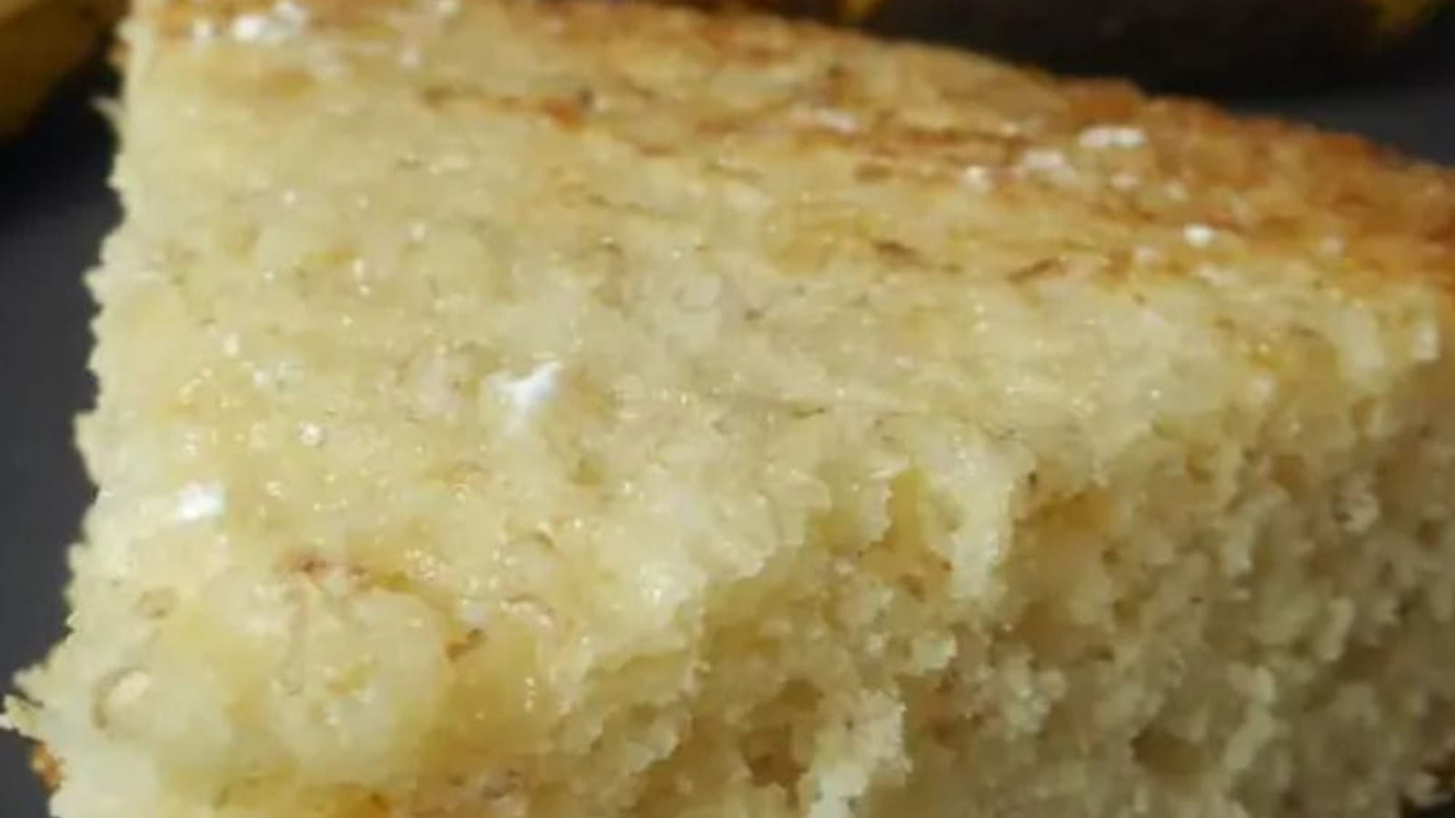 Gâteau moelleux et express à la banane