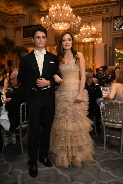 Donna Giacinta dei Marchesi Brivio Sforza et son cavalier Don Giacomo dei Marchesi Brivio Sforza