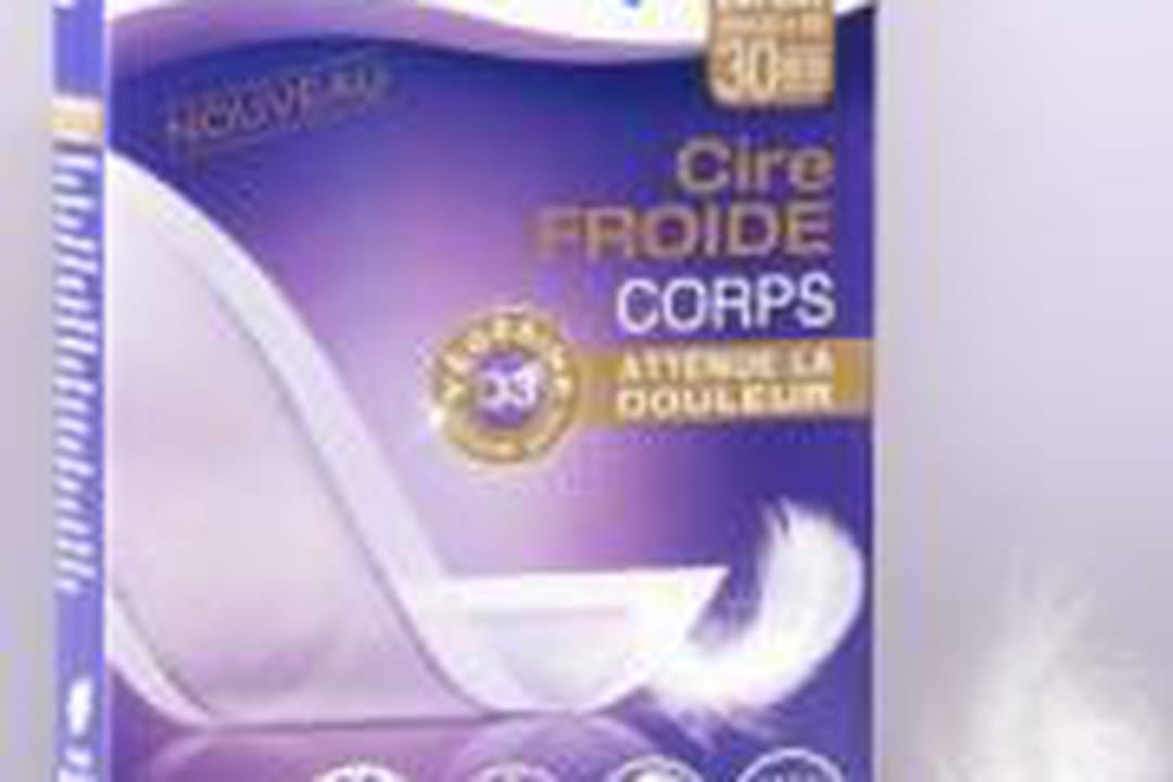 Cire froide corps Blondépil
