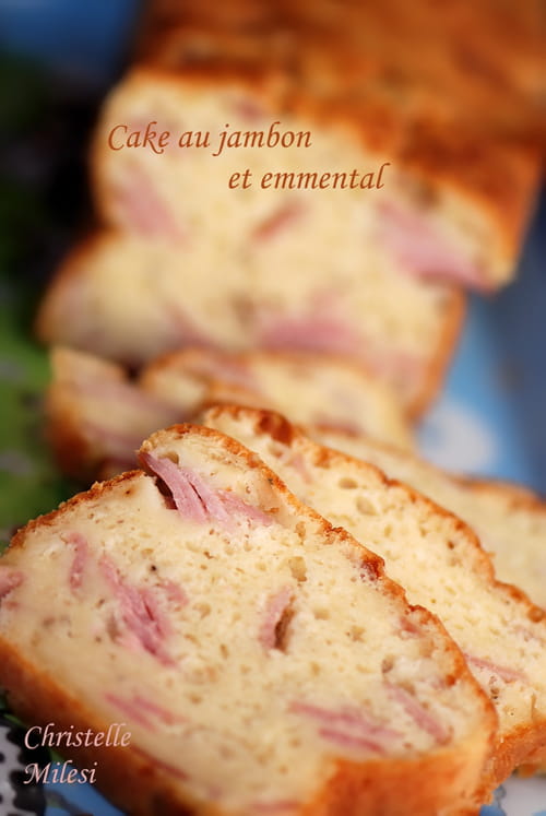 Cake au jambon et emmental