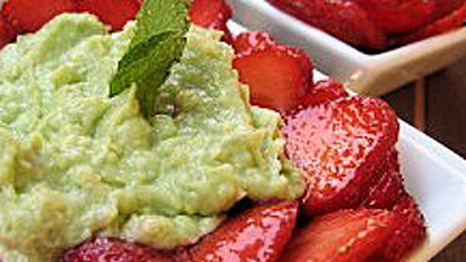 Avocat aux fraises