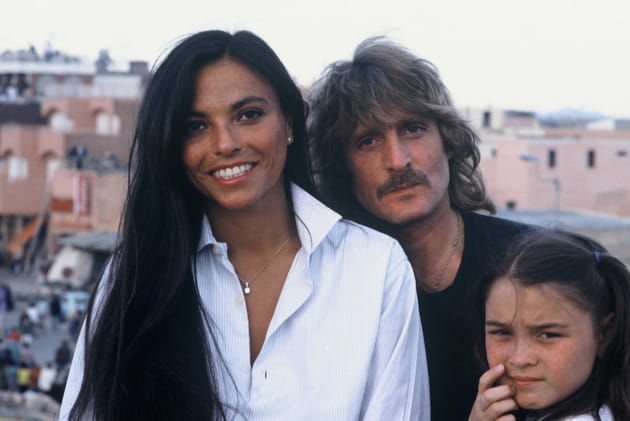 Christophe, sa femme Veronique et leur fille à Marrakech