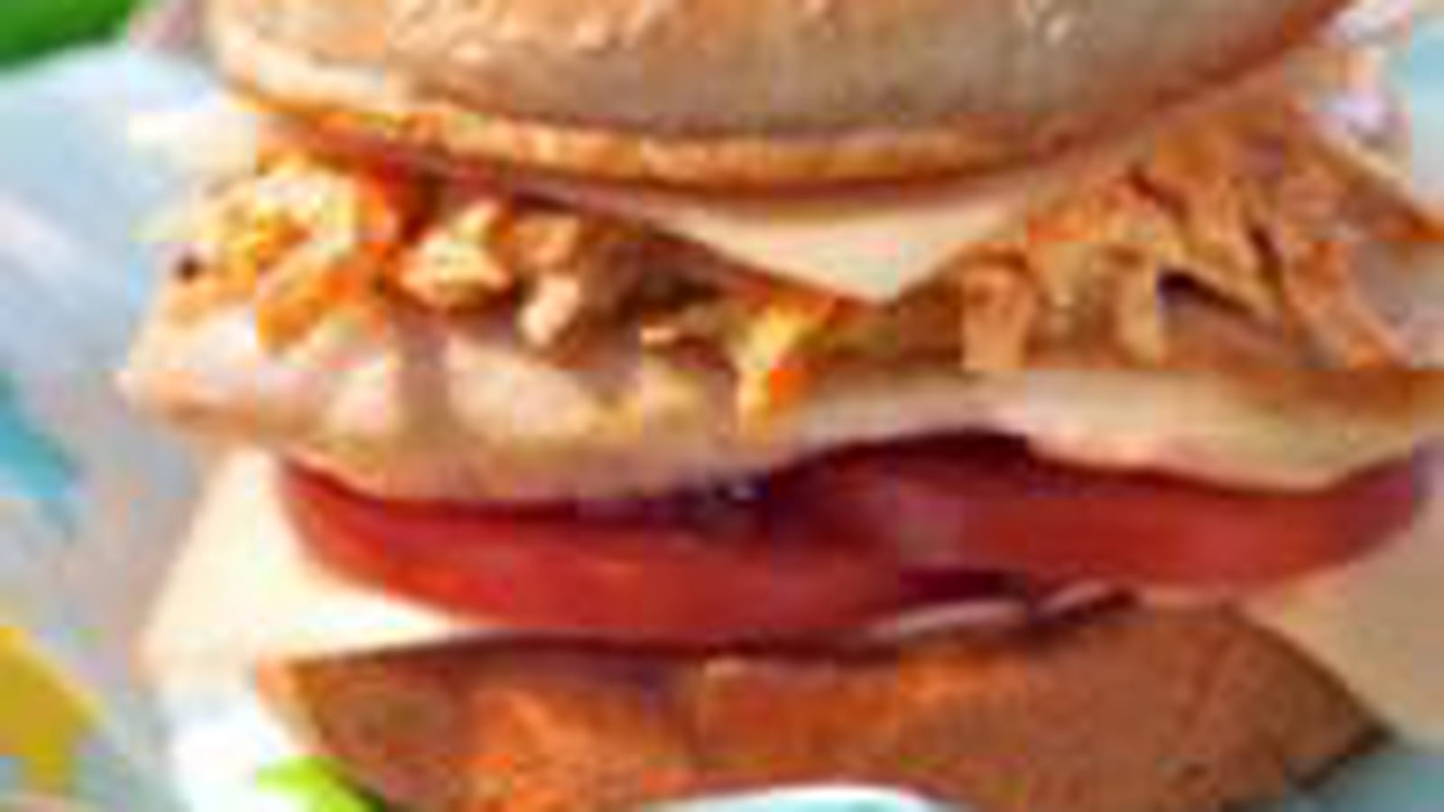 Burger au poulet et curry