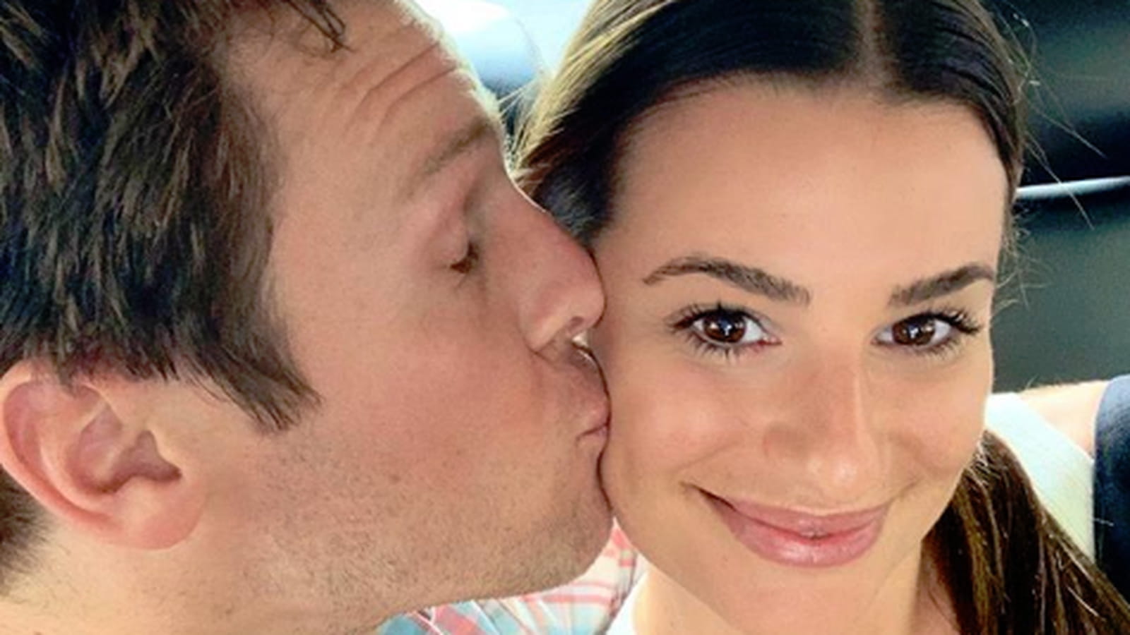 Jonathan Groff, Lea Michele