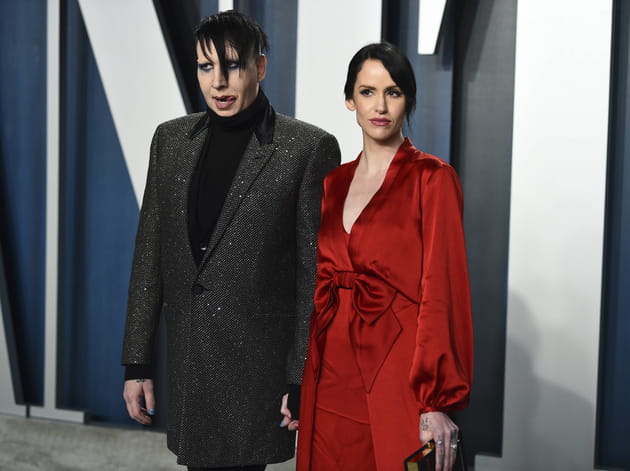 Marilyn Manson et Lindsay Usich, couple original