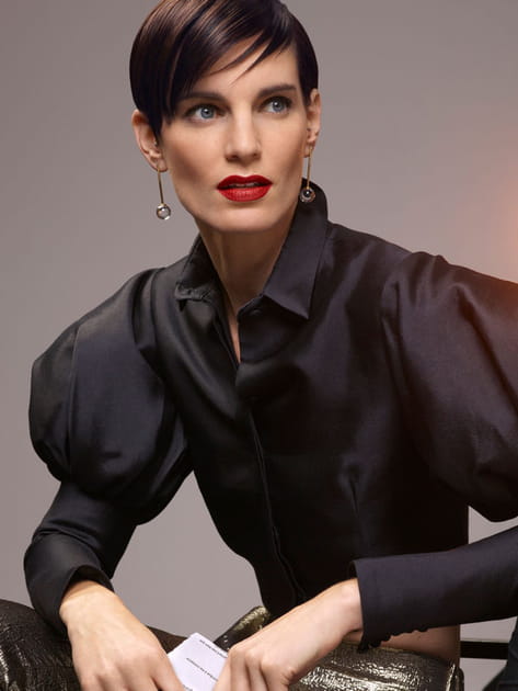 Cheveux courts lisses, Dessange